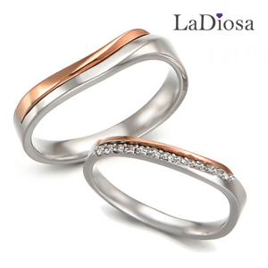 라디오사 18K 커플링 G18JR-6569RO 남녀한쌍세트