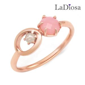 라디오사 18K 핑크오팔 여성반지 LK18JA-1442R