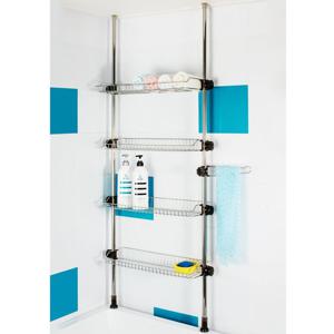 기둥식 욕조위 선반 600 4단