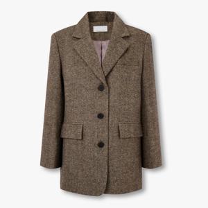 [보브]백 버튼 디테일 싱글 자켓(715541000)