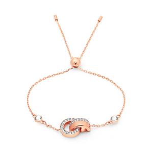 스와로브스키 5636498 Hollow 로즈골드 미디움 팔찌