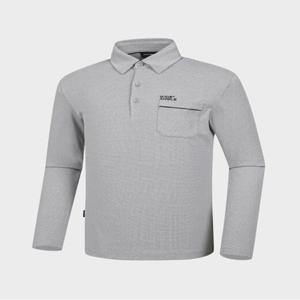 [와이드앵글]CO 포켓 포인트 와플 폴로 티셔츠 MWMU24271