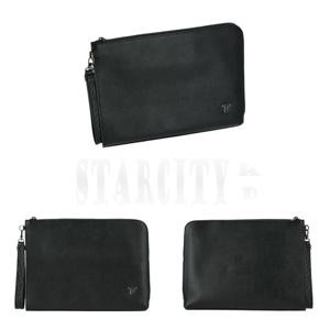 (볼빅)남성 골프 리얼레더 클러치 VMABP802