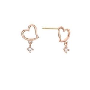 [로이드] 러브가든 하트 드롭 Gold 귀걸이 LPTK1002T