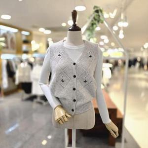 [멜로디가든]M25F8V125_데이지자수 조끼