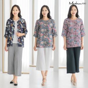 25SS 마담4060 풍기인견 자켓+블라우스