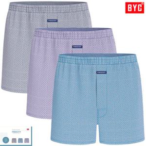 BYC화사한컬러패턴40수스페셜트렁크팬티3매입MCG4043