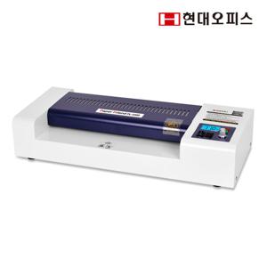 [현대오피스] A3코팅기 PL-330D +코팅지100매 4롤러 온도조절 무열코팅 안티잼 사무용