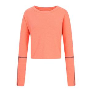 언더아머 여성 XQ 라이터 롱거 크롭 크루 긴팔티_1321372-877