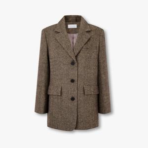 [보브]백 버튼 디테일 싱글 자켓7155410010