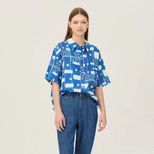 [베네통]리체 블라우스_BABL01441