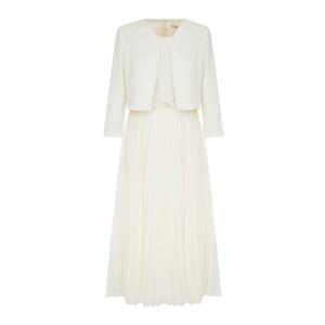 [TAG 439000원][케네스레이디] 벨티드 레이어드 플리츠 원피스 EWOPOI0600