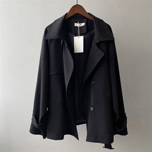 자켓 야상 의류 데일리 봄 YS-2966 야상 루즈핏 하프 가오리소매 트렌치