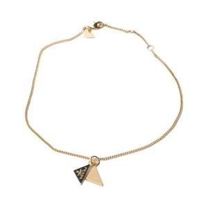 프라다 에나멜 메탈 네클리스 골드 블랙 1IC259-2DR5-F019F