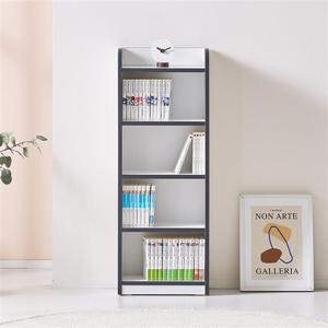 우아미가구 수엘 라운드 다용도 틈새 5단 책장