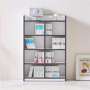 우아미가구 수엘 라운드 다용도 5단 책장