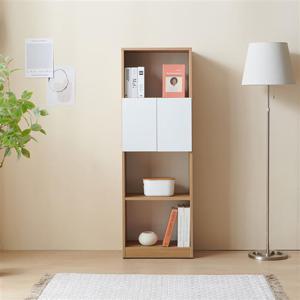 우아미가구 제리빈 4단 도어 500 책장