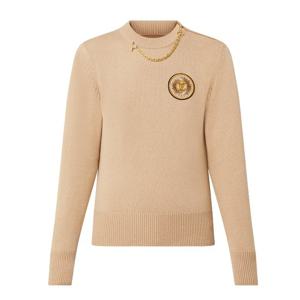 루이비통 체인 디테일 패치 스웨터 1ABYR9