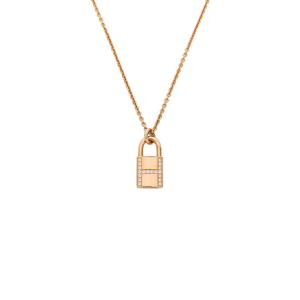 [엘러브] 에르메스 켈리 카데나 펜던트 네크리스 18K 로즈골드 다이아몬드 5HA0855