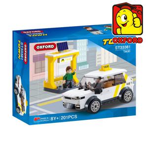 ST33381 타운 미니차량택시 블록 장난감