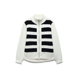 [나이스클랍] N244PWKA40 스트라이프 니트 패딩 점퍼