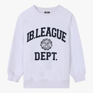 [인디고뱅크키즈]어느옷에나 코디가 쉬운 자수포인트 라글란 맨투맨 IKMA23W04