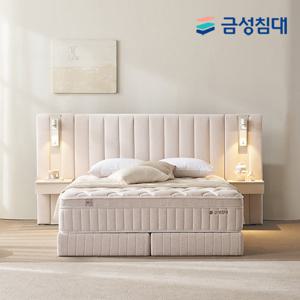 [금성침대] 루미에르 호텔형 침대 프레임+매트리스+패널1 라지킹LK