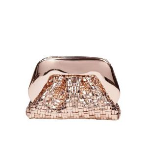 더모아레 클러치 파우치 TMSR25GMWL115 ROSE GOLD Pink