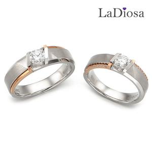 라디오사 18K 커플링 G18D2-9831RO 남녀한쌍세트