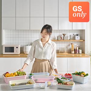 [이지앤프리][GS단독]싱싱프레시 신선 보관용기 2호 신선냉장팩 6종 11P