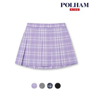 [폴햄키즈][폴햄키즈] 시그니처 여아 플리츠 스커트_PKE1RR2010