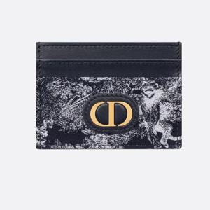 디올 30 Montaigne Freesia 카드 지갑 S2152UNJR_M928