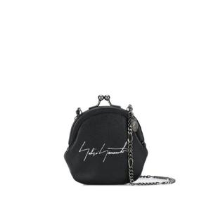 25 FW Discord 요지 야마모토 로고 프린트 트위스트 지갑 DAA90791BLACK TP442289674