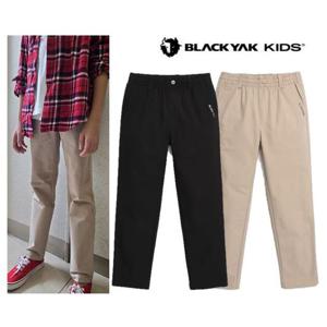[블랙야크키즈]아동 간절기용 기본핏 우븐 긴바지  BKC로건팬츠 1BKPNF3902