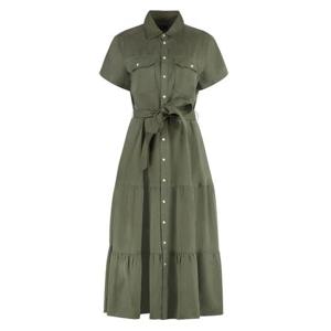 폴로 랄프로렌 미디 원피스 211959905 001 green