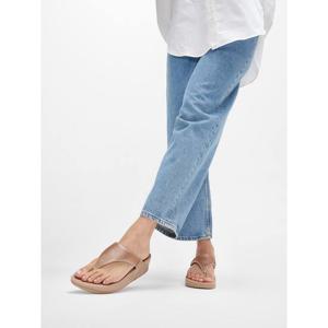 [핏플랍][삼성물산공식]여성 스팽글 플립플랍 샌들 클래식 베이지 (FT59K2T02A)