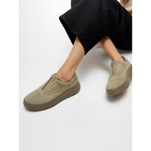 [핏플랍][삼성물산공식]여성 스웨이드 Laceless 스니커즈 토프 (FT59K2N153)