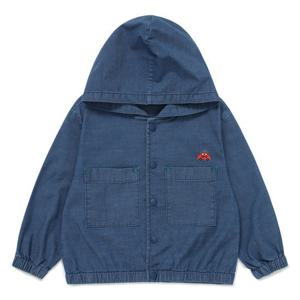 [래핑차일드]데님 후드셔츠 자켓 (85A29-122-30)