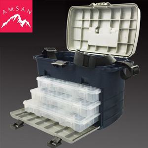 루어보관함 이동형 3단 대형 하드커버 태클박스 보관함 가방