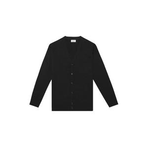 [BY파크랜드][오스틴리드]블랙 자카드 Y에리 가디건_A3WC1321