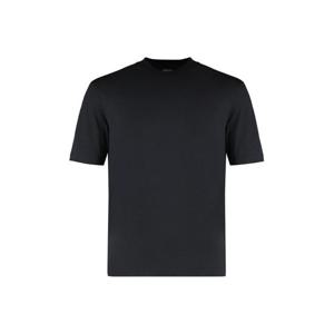 에르메네질도제냐 반팔 티셔츠 E734UE366A8 K09 Black