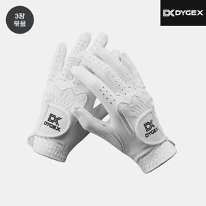 [3장패키지]다이젝스 비스타 극세사 합피 골프장갑[화이트][여성용][양손]