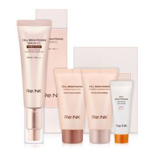 [리엔케이]리엔케이 셀 브라이트닝 세럼 CC씨씨 35ml+클렌징+선 3종