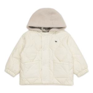 블루독베이비 10 25FW겨울신상 (CR)플리스 후드 덕다운 점퍼A (145A1911401)