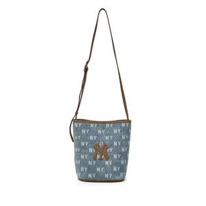 [MLB] (3ABMMV65N-50BLL) 클래식 모노그램 빈티지 데님 버킷백