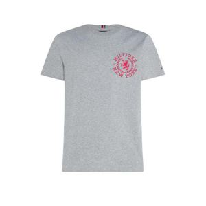 타미힐피거 반팔 티셔츠 MW0MW33694 P91 MEDIUM GREY HEATHER MU