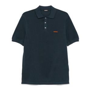 에르메네질도제냐 폴로 티셔츠 UFC9XA9C32 K09 Black