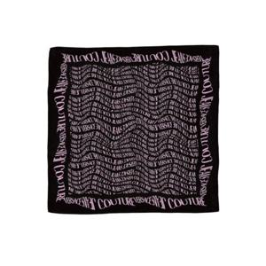 베르사체 베르사체 블랙 핑크 머플러 2197639