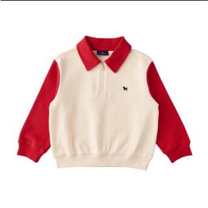 블루독스튜디오 [블루독](RD)컬러블럭스웨트셔츠 (25A2533402) 25FW상품 카라티셔츠