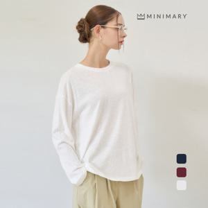 [미니마리] 텐션라운드긴팔티셔츠 (MMA3TS21)